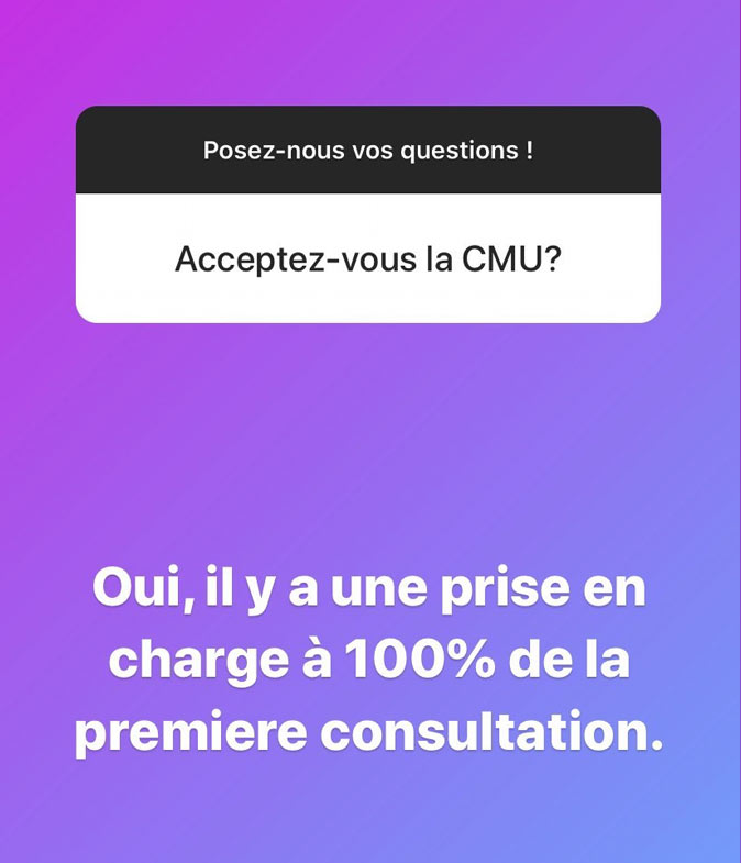 la CMU pour un traitement orthodontique